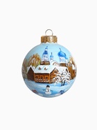 Набор из 4-х ёлочных шаров d=8 см «На краю света» 5182822