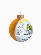 Набор из 4-х ёлочных шаров d=8 см «На краю света» 5182822