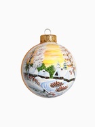 Набор из 4-х ёлочных шаров d=8 см «На краю света» 5182822