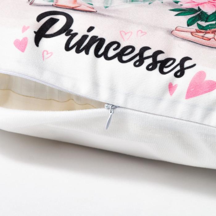 Наволочка декоративная Этель «Princesses», 40х40 см,100% п/э - фото 1907121564