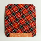 Коробка складная«С Новым годом!», 20 × 20 × 4 см (5 шт) - фото 809271516