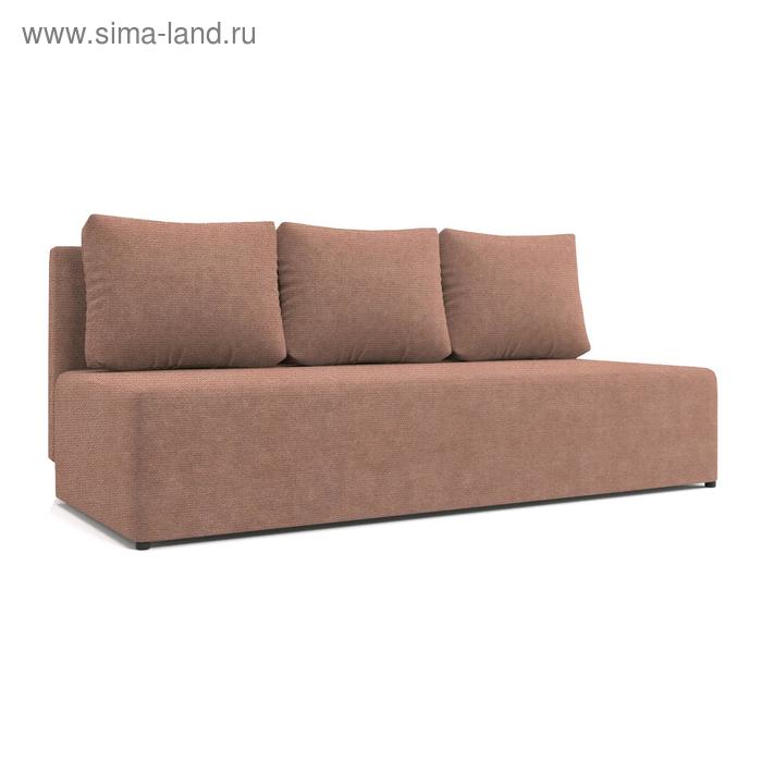 Диван «Алиса 2», еврокнижка, велюр arben/shaggy, цвет desert - Фото 1