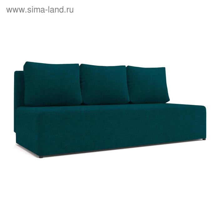 Диван «Алиса 2», еврокнижка, велюр arben/vital, цвет pacific - Фото 1