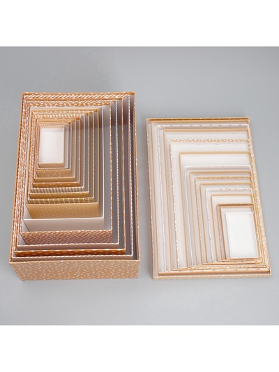 Набор коробок 15 в 1, упаковка подарочная, «Универсал», 12×6.5×4 см - 46.5×30×17.5 см