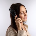 Массажёр для головы Luazon LEM-14, электрический, 2 режима, 2хAA (не в комплекте), черный - Фото 2