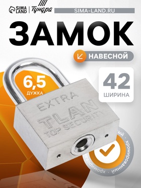 Замок навесной, тип 5, 6×50 мм 622431