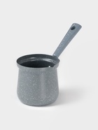 Турка Доляна «Мрамор грэй», 450 мл, d=9 см, 20×9×14 см, пластиковая ручка, антипригарное покрытие, индукция, серая - Фото 2