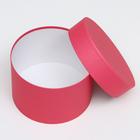 Набор круглых коробок 5 в 1 "Пантон 200-о", 23 х 23 х 14 - 15 х 15 х 10 см - Фото 4