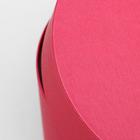 Набор круглых коробок 5 в 1 "Пантон 200-о", 23 х 23 х 14 - 15 х 15 х 10 см - Фото 5