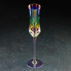 Бокал стеклянный для шампанского «Кира», 180 мл, 7×25,5 см, цвет перламутровый - Фото 2