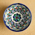 Пиалы Риштанская Керамика, набор 3 шт., d=9.5 см, 190 мл, синий - Фото 4