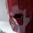 Кашпо многоярусное Ruby, цвет бордовый - Фото 4