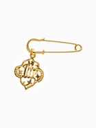 Булавка с подвеской «Мусульманская» басмала, 3 см, цвет белый в золоте - Фото 4