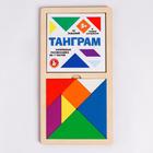 Игра головоломка деревянная «Танграм» (цв, бол) - Фото 1