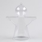 Заготовка - подвеска, раздельные части «Ангел», размер собранной: 10×9×4 см - фото 35235459