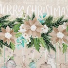 Дорожка на стол новогодняя «Beautiful Christmas» 40×147 см, 100% хлопок, саржа 190 г/м² - Фото 5