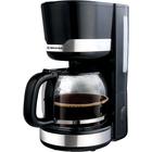 Кофеварка BRAYER BR1120, капельная, 1000 Вт, 1.5 л, поддержание температуры, чёрная - фото 9565744