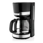 Кофеварка BRAYER BR1120, капельная, 1000 Вт, 1.5 л, поддержание температуры, чёрная - фото 9565745