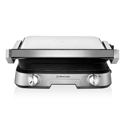 Электрогриль BRAYER BR2001, 2000 Вт, антипригарное покрытие, 31×26.4 см