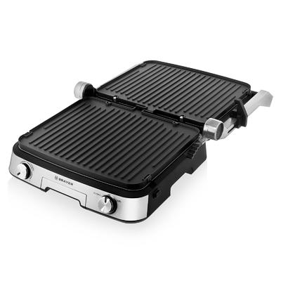 Электрогриль BRAYER BR2001, 2000 Вт, антипригарное покрытие, 31×26.4 см