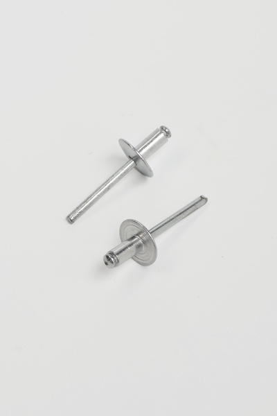 Заклёпки ТУНДРА krep, вытяжные, алюминий-сталь, 4.8×10 мм, неокрашенные, 250 шт.