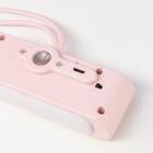 Лампа настольная 1670/1 LED 5 Вт 2 режима 3000К 6000К USB АКБ розовый 13×10.4×34 см RISALUX - Фото 11