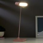 Лампа настольная 1670/1 LED 5Вт 2 режима 3000К 6000К USB АКБ розовый 13х10,4х34 см RISALUX - Фото 4