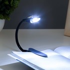 Лампа для чтения на прищепке "Лоск, серая" 1LED 25×2×3.5 RISALUX - Фото 3