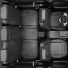 Авточехлы для Citroen C4 Picasso 2 с 2013-2016 г., микровэн, перфорация, экокожа, цвет тёмно-серый - фото 6316958