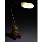 Лампа настольная LED "Матрешка" зеленая (от батареек) - Фото 2