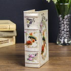 Сейф-книга дерево "Колибри" шёлк 17х11х5 см - Фото 4