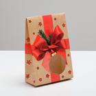 Коробка складная «Подарок», 15 × 7 × 22 см - Фото 1