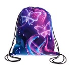 Мешок для обуви «Бабочки» (мягкий полиэстер, плотность 210D) 42×34 см - Фото 2