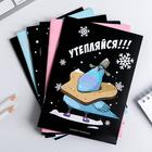 Блокнот раскраска МИКС "Зима" 6 штук - Фото 8