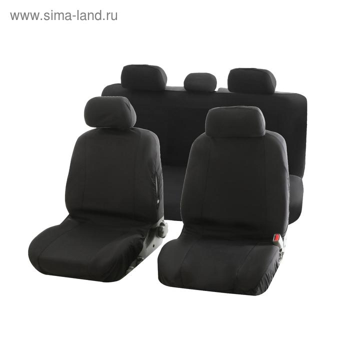 Авточехлы C2R, универсальные, черные TY1637 - Фото 1