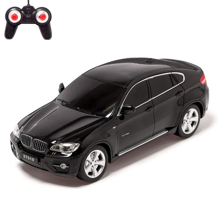 Машина радиоуправляемая BMW X6, 1:24, работает от батареек, МИКС - Фото 1