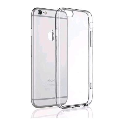 Чехол BoraSCO, для iPhone 6/6S/7/8/SE, силиконовый, прозрачный