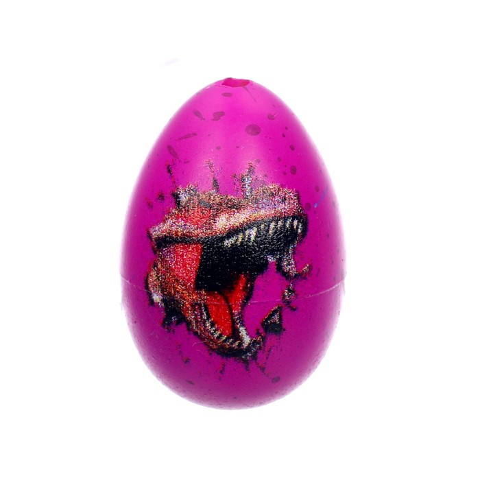 Растущая игрушка «Яйцо с картинкой. Динозавры», 2х3 см, МИКС - фото 1905672816