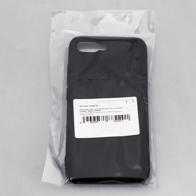 Чехол Innovation, для Huawei Honor 10, силиконовый, матовый, черный