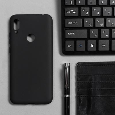 Чехол Innovation, для Huawei Honor 8A/Y6 (2019), силиконовый, матовый, черный