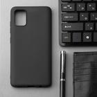 Чехол Innovation, для Samsung Galaxy A51, силиконовый, матовый, черный - фото 9034997