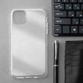 Чехол Innovation, для iPhone 11 Pro Max, силиконовый, прозрачный