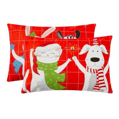 Комплект наволочек «Этель» Winter story, 50×70 см, 2 шт., бязь, хлопок 100%