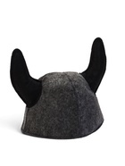 Шапка для бани и сауны «Бык - байкер», полиэфир 70%, шерсть 30%, «Добропаровъ» - Фото 4