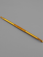 Крючок для вязания, двусторонний, d=4/5 мм, 13 см, цвет золотой - Фото 5