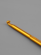 Крючок для вязания, двусторонний, d=4/5 мм, 13 см, цвет золотой - Фото 3