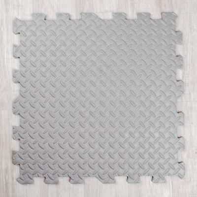 Развивающий коврик-пазл «Серый» 60х60х1 см