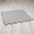 Развивающий коврик - пазл «Серый» 60×60×1 см - Фото 2