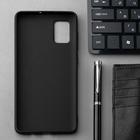 Чехол Innovation, для Samsung Galaxy A71, силиконовый, матовый, черный - Фото 2