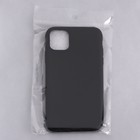 Чехол Innovation, для iPhone 11, силиконовый, матовый, черный - Фото 10